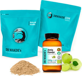 DR WAKDE'S Amla Fruchtpulver Amalaki Emblica officinalis 1 kg Vegan – Bild 1 von 2