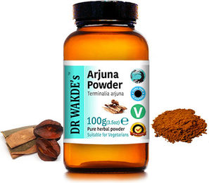 DR WAKDE'S Arjuna Bark Pulver Terminalia Arjuna Vegan 100 g – Bild 1 von 3