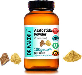 DR WAKDE'S Asafoetida Pulver Hinga Ferula Asafoetida Vegan 100 g – Bild 1 von 4