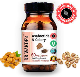 DR WAKDE'S Asafoetida und Sellerie Kapseln Vegan 60 Stück – Bild 1 von 3