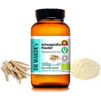 Produktbild von DR WAKDE'S Ashwagandha Pulver Withania somnifera Vegan 100g