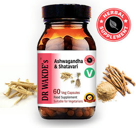 DR WAKDE'S Ashwagandha & Shatavari Kapseln Vegan 60 Stück – Bild 1 von 13