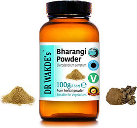 DR WAKDE'S Bharangi Pulver Clerodendrum serratum 100 g Vegan – Bild 1 von 2