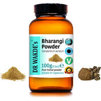 Produktbild von DR WAKDE'S Bharangi Pulver Clerodendrum serratum 100 g Vegan