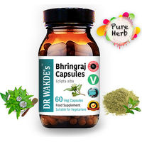 Produktbild von DR WAKDE'S Bhringraj Kapseln Eclipta Alba Ayurveda-Supplement Vegan 60 Kapseln