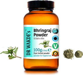 DR WAKDE'S Bhringraj Pulver Eclipta alba Vegan 100 g – Bild 1 von 4
