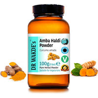 Produktbild von DR WAKDE'S Bio Amba Haldi Pulver Mango-Ingwer Curcuma amada Vegan 100 g