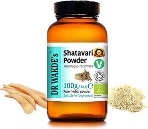 DR WAKDE'S Bio Shatavari Pulver Asparagus racemosa Vegan 100 g – Bild 1 von 4