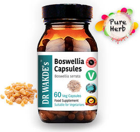 DR WAKDE'S Boswellia Weihrauch Kapseln Vegan 60 Stück – Bild 1 von 5