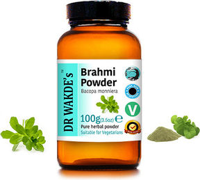 DR WAKDE'S Brahmi Pulver Bacopa Monniera 100 g Vegan – Bild 1 von 3