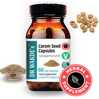 Produktbild von DR WAKDE'S Carom Samen Kapseln Ajwain Vegan 60 Kapseln