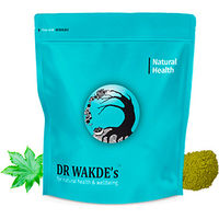 Produktbild von DR WAKDE'S Castor Blätter Pulver Ricinus communis 500 g Vegan