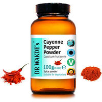 Produktbild von DR WAKDE'S Cayenne-Pfeffer-Pulver Capsicum frutescens 100 g Vegan