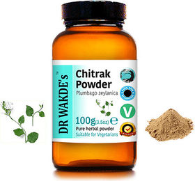 DR WAKDE'S Chitrak Pulver Plumbago zeylanica 100 g vegan – Bild 1 von 4