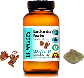 DR WAKDE'S Daruharidra Pulver Berberis aristata Vegan 100 g – Bild 1 von 4