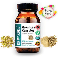 Produktbild von DR WAKDE'S Gokshura Kapseln mit Tribulus terrestris, 60 Kapseln, Vegan, Ohne Zusatzstoffe