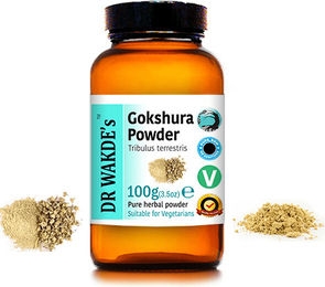 DR WAKDE'S Gokshura Pulver Tribulus terrestris Vegan 100 g – Bild 1 von 2