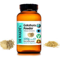 Produktbild von DR WAKDE'S Gokshura Pulver Tribulus terrestris Vegan 100 g