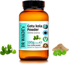 DR WAKDE'S Gotu Kola Pulver Centella asiatica 100 g Vegan – Bild 1 von 2