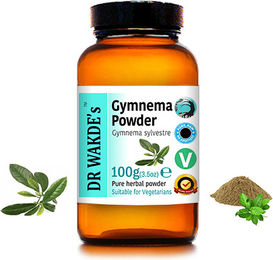 DR WAKDE'S Gymnema Pulver Gudmar 100 g Vegan – Bild 1 von 3