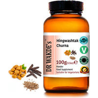 Produktbild von DR WAKDE'S Hingwashtak Churna Ayurvedisches Kräuter-Pulver mit Asafoetida und Gewürzen 100g vegan