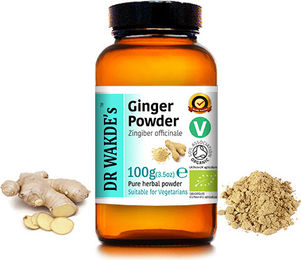 DR WAKDE'S Ingwerpulver 100g Vegan – Bild 1 von 3