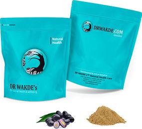 DR WAKDE'S Jamun Pulver Black Plum Eugenia jambolana Vegan 1 kg – Bild 1 von 2