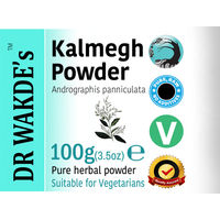 Produktbild von DR WAKDE'S Kalmegh Pulver Andrographis panniculata Vegan 100 g