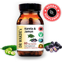 Produktbild von DR WAKDE'S Karela & Jamun Kräuter-Komplex Kapseln 60 Stück Vegan ohne Zusatzstoffe