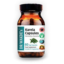 DR WAKDE'S Karela Kapseln Bittergurke Ayurveda-Supplement Vegan 60 Kapseln – Bild 1 von 5