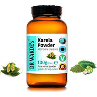 Produktbild von DR WAKDE'S Karela Pulver Bitterer Kürbis Vegan 100 g