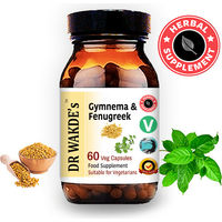Produktbild von DR WAKDE'S Kräuter-Komplex Gymnema und Bockshornklee Kapseln Vegan 60 Stück