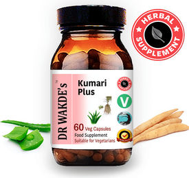 DR WAKDE'S Kumari Plus Kapseln Vegan ohne Zusatzstoffe 60 Kapseln – Bild 1 von 4