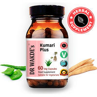 Produktbild von DR WAKDE'S Kumari Plus Kapseln Vegan ohne Zusatzstoffe 60 Kapseln
