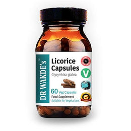 DR WAKDE'S Licorice Kapseln 60 Stück Vegan Ayurveda-Supplement ohne Zusatzstoffe – Bild 1 von 6