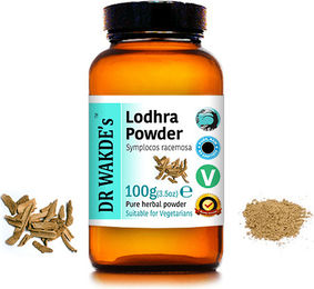 DR WAKDE'S Lodhra Pulver Symplocos racemosa Vegan 100 g – Bild 1 von 4