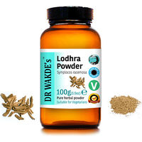 Produktbild von DR WAKDE'S Lodhra Pulver Symplocos racemosa Vegan 100 g