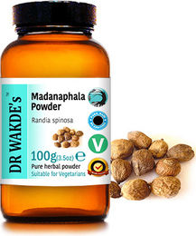 DR WAKDE'S Madanaphala Pulver Randia spinosa Vegan 100 g – Bild 1 von 2