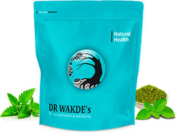 DR WAKDE'S Minzblattpulver 500 g Vegan Ayurveda-Kräuter Pulver – Bild 1 von 2