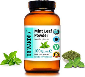 DR WAKDE'S Minzblattpulver Mentha Piperata 100 g Vegan – Bild 1 von 4