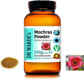 DR WAKDE'S Mochras Pulver Bombax malabaricum 100 g Vegan – Bild 1 von 2