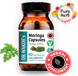 DR WAKDE'S Moringa Kapseln Moringa oleifera Vegan ohne Zusatzstoffe 60 Kapseln – Bild 1 von 13