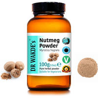 Produktbild von DR WAKDE'S Muskatnusspulver Myristica fragrans 100 g Vegan Rein und Roh