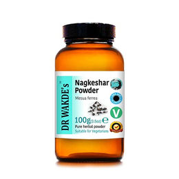DR WAKDE'S Nagkeshara Pulver Mesua ferrea 100 g Vegan – Bild 1 von 2