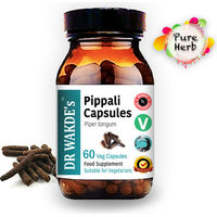 Produktbild von DR WAKDE'S Pippali Kapseln Langer Pfeffer 60 vegane Kapseln ohne Zusatzstoffe