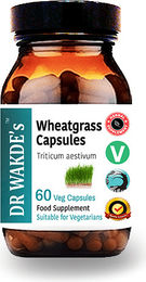 DR WAKDE'S Quecke Kapseln Triticum aestivum Ayurveda-Supplement Vegan 60 Kapseln – Bild 1 von 1