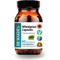 Produktbild von DR WAKDE'S Quecke Kapseln Triticum aestivum Ayurveda-Supplement Vegan 60 Kapseln
