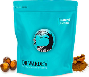 DR WAKDE'S Ritha Pulver Indische Waschnuss Sapindus trifoliatus 500 g Vegan – Bild 1 von 2