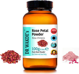 DR WAKDE'S Rosenblütenpulver 100 g Vegan Raw Ayurveda-Kräuter – Bild 1 von 4