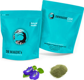 DR WAKDE'S Shankhpushpi Pulver Convolvulus pluricaulis 1 kg Vegan – Bild 1 von 2